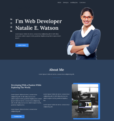 Design de site corporativo focado em conversão e posicionamento no Google